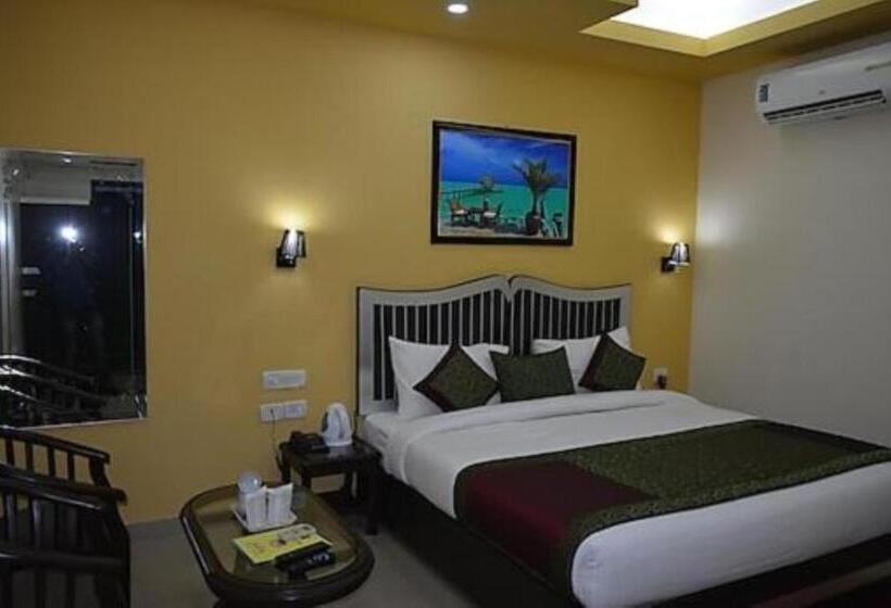 디럭스 룸 킹사이즈 침대, Jet Fox By Aero View Hotel, Delhi Airport