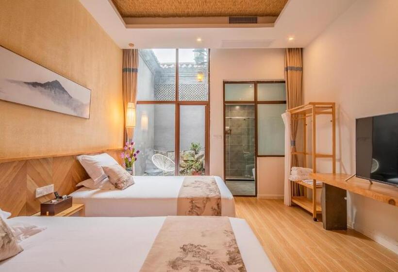 اتاق استاندارد با چشم‌انداز باغ, Floral Tengchong Mountain Residence