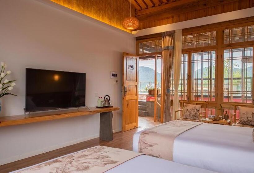 اتاق استاندارد با چشم‌انداز, Floral Tengchong Mountain Residence