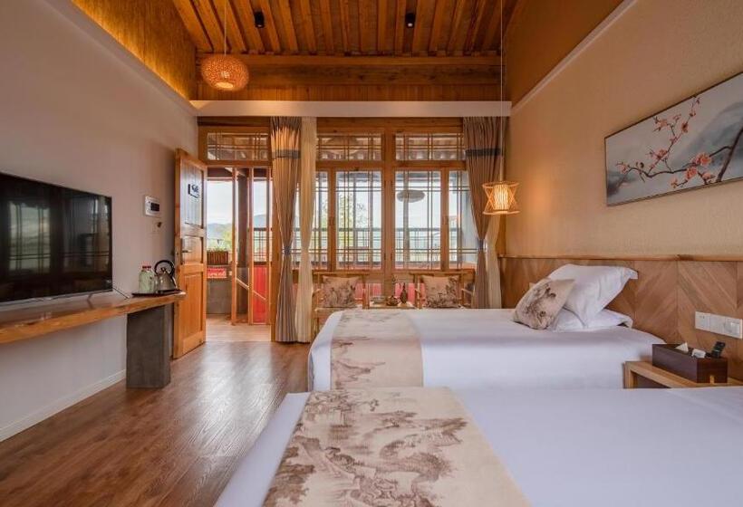 اتاق استاندارد با چشم‌انداز, Floral Tengchong Mountain Residence
