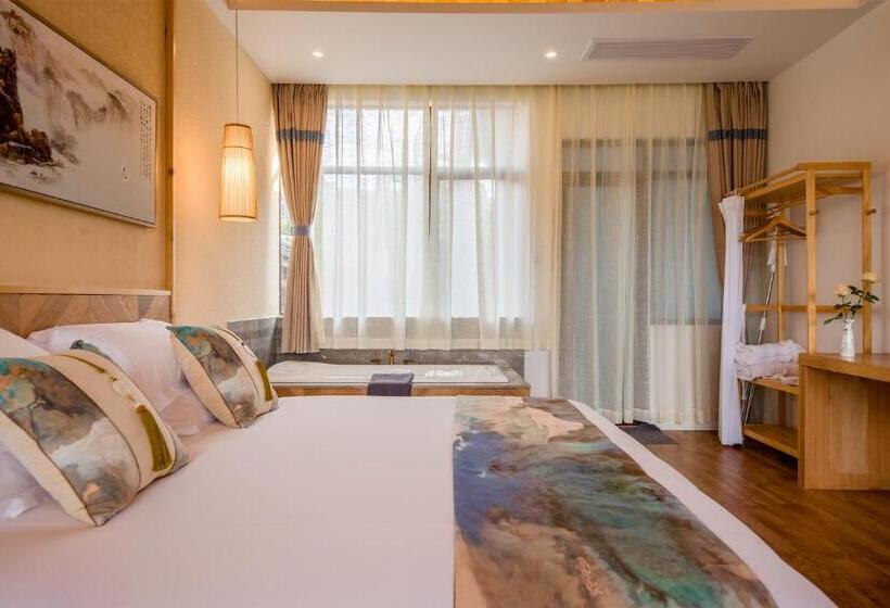 اتاق استاندارد با تخت بزرگ, Floral Tengchong Mountain Residence