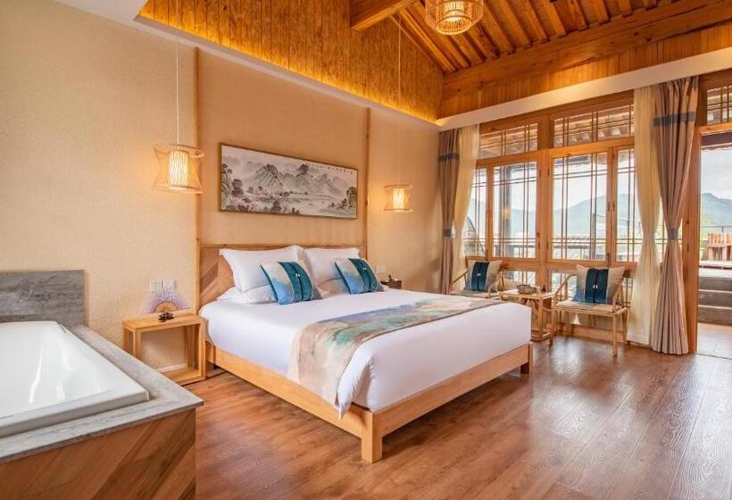 اتاق استاندارد با تخت بزرگ, Floral Tengchong Mountain Residence
