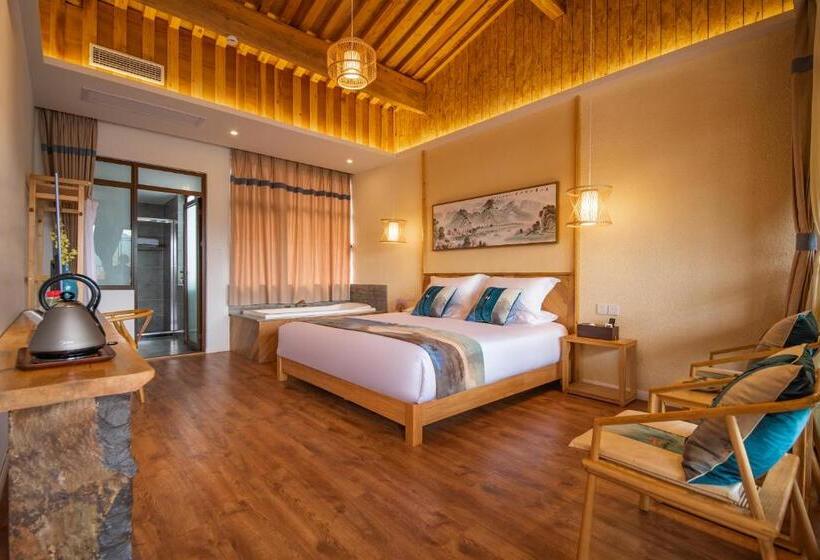 اتاق استاندارد با تخت بزرگ, Floral Tengchong Mountain Residence