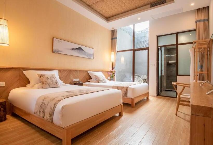 اتاق استاندارد با چشم‌انداز باغ, Floral Tengchong Mountain Residence