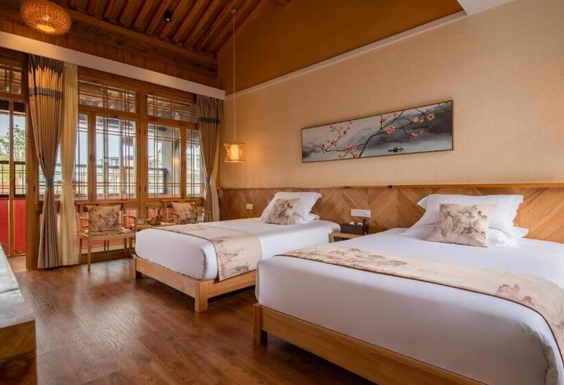 اتاق استاندارد با چشم‌انداز, Floral Tengchong Mountain Residence