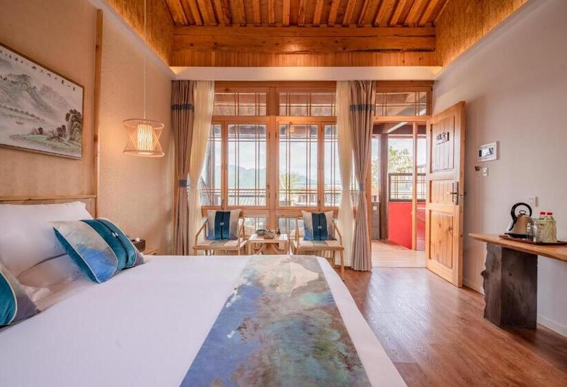 اتاق استاندارد با تخت بزرگ, Floral Tengchong Mountain Residence