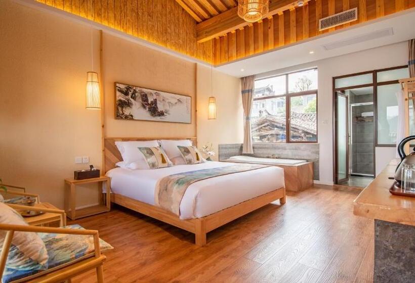 اتاق استاندارد با تخت بزرگ, Floral Tengchong Mountain Residence
