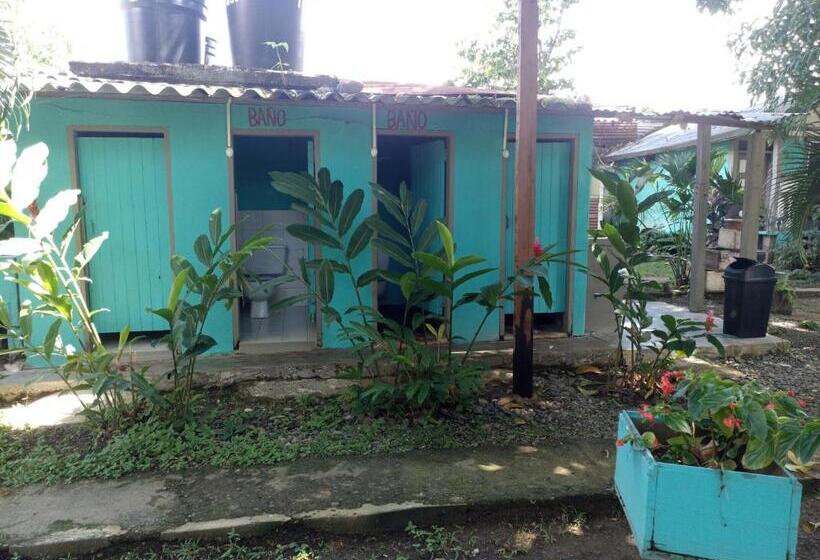 Кровать в Общей Комнате, Cabañas Los Almendros