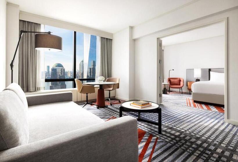 سوئیت با چشم‌انداز رودخانه, M Social New York Downtown
