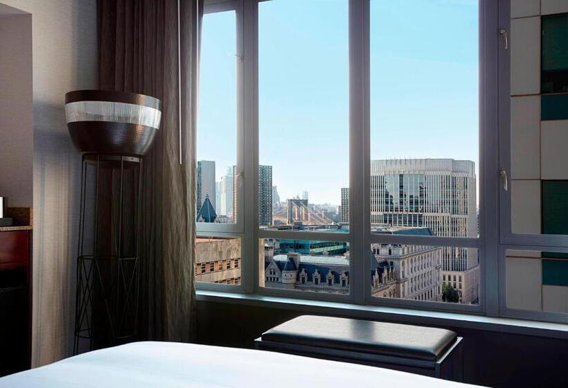 景色の見えるデラックスルーム, New York Marriott At The Brooklyn Bridge