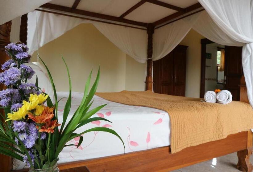 1침실 빌라 정원 전망, Ubud Batik Villa