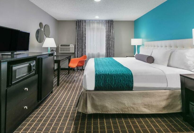 Стандартный Номер Кровать Кинг, Howard Johnson By Wyndham Near Schlitterbahn