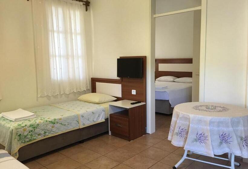 Четырехместный Номер Стандарт с Балконом, Görkem Apart Otel