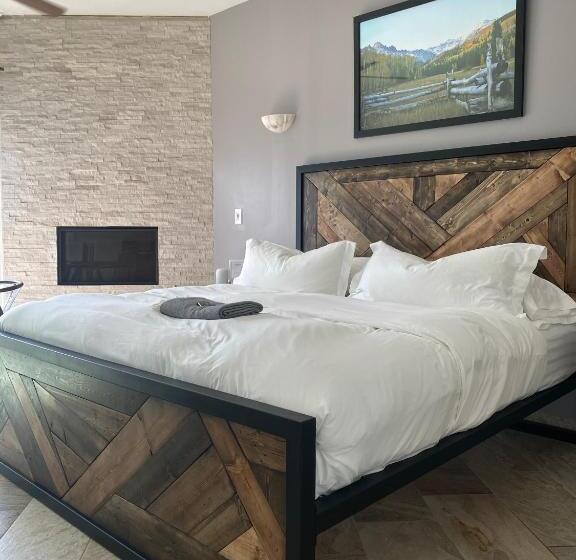 Люкс Кровать Кинг, Pikes Peak Paradise Bed And Breakfast