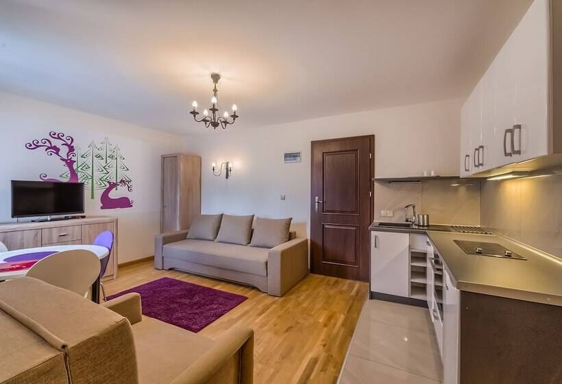 آپارتمان راحتی 1 خوابه, Aparthotel Delta Białka