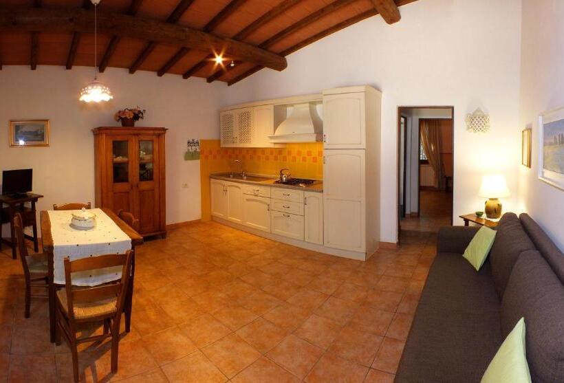 Апартаменты 1 Спальня Нижний Этаж, Agriturismo Le Pescine