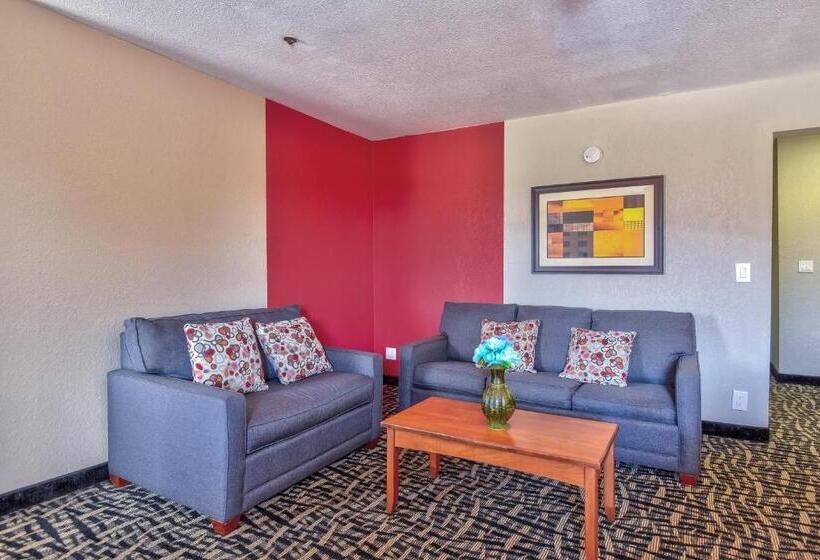 Deluxe Suite King Bed, Ramada By Wyndham Oklahoma City Airport North