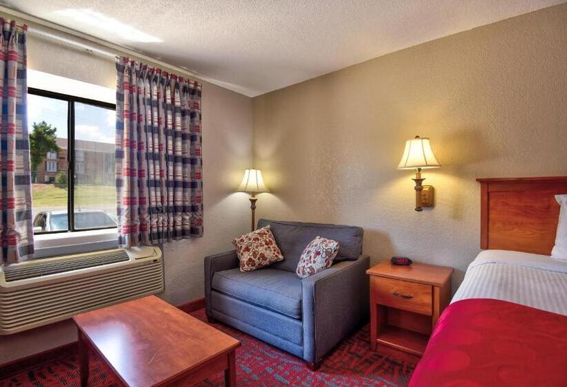 اتاق استاندارد با تخت بزرگ برای معلولان, Ramada By Wyndham Oklahoma City Airport North
