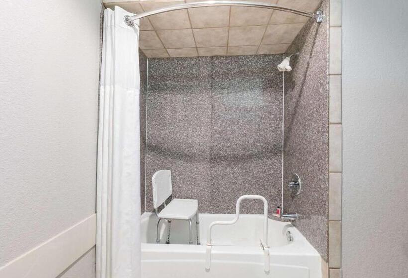 اتاق استاندارد با تخت بزرگ برای معلولان, Ramada By Wyndham Oklahoma City Airport North