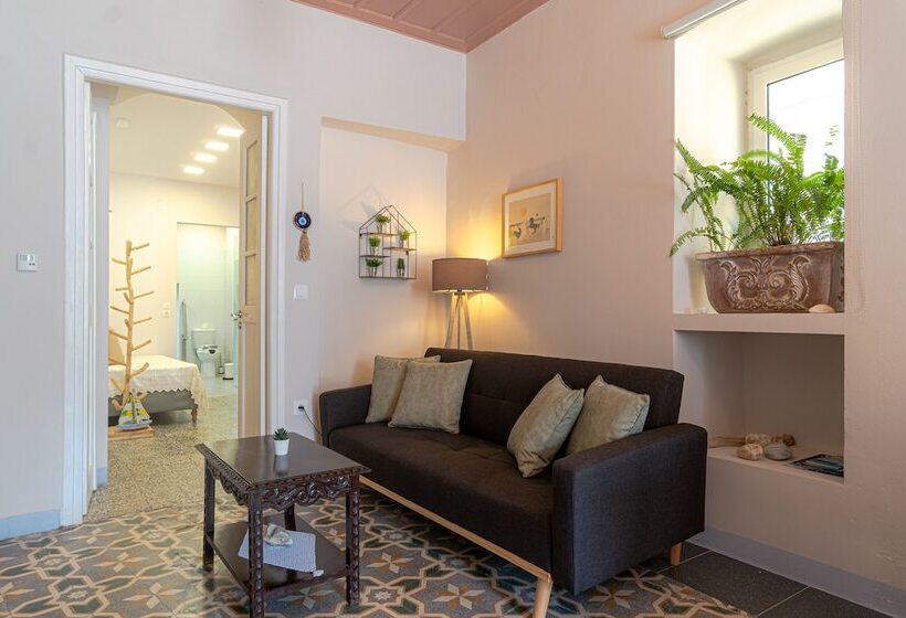 Апартаменты 1 Спальня, Castel Abaso Boutique Apartments By Explore Andros