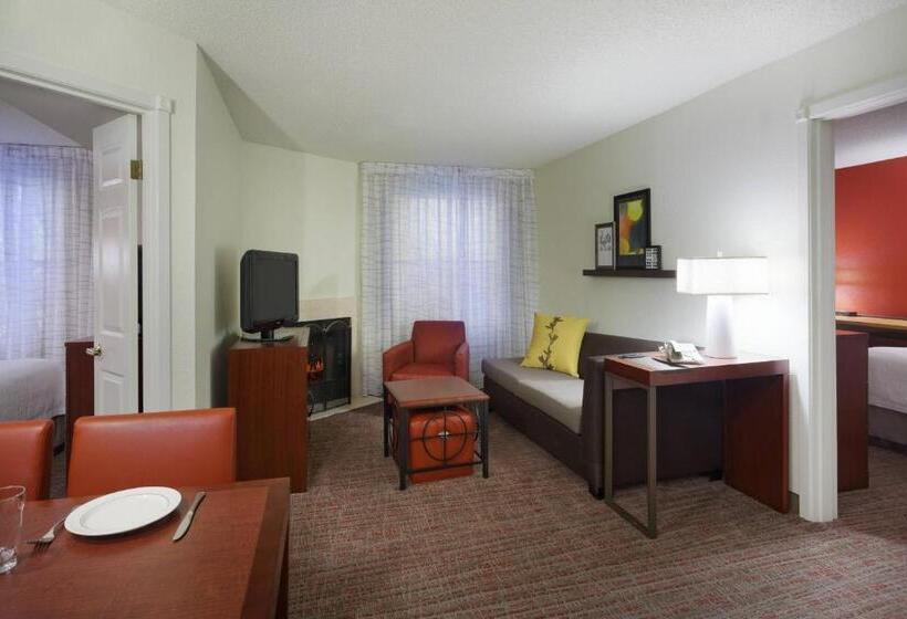 带2个卧室的套房, Residence Inn By Marriott San Antonio Downtown Market Square