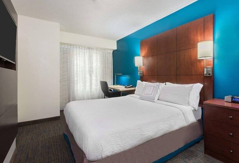 침실 2개 스위트, Residence Inn Savannah Midtown