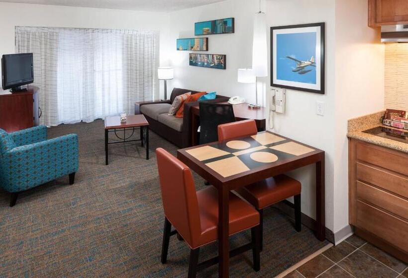 带大床的套房, Residence Inn By Marriott Seattle Downtown/lake Union