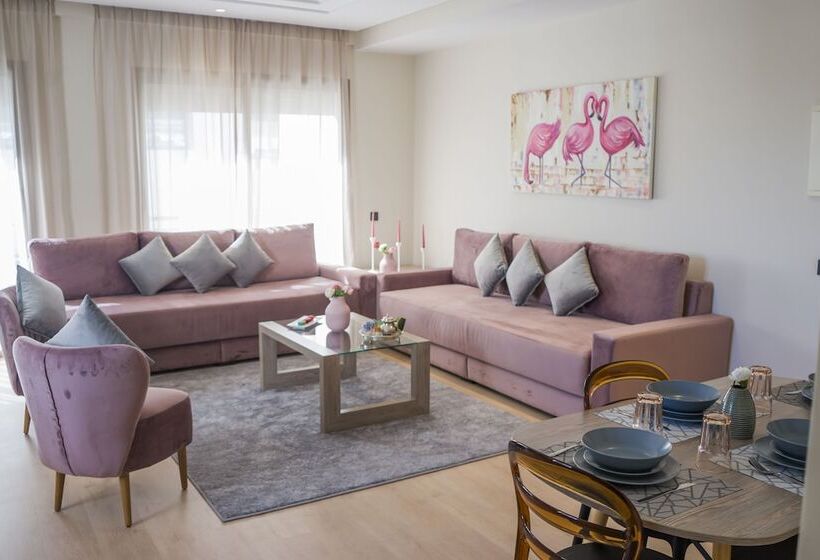 Апартаменты Deluxe 1 Спальня, Flamant Rose Appart