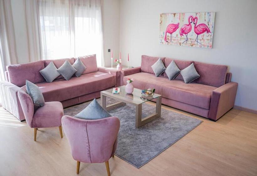 Апартаменты Deluxe 1 Спальня, Flamant Rose Appart