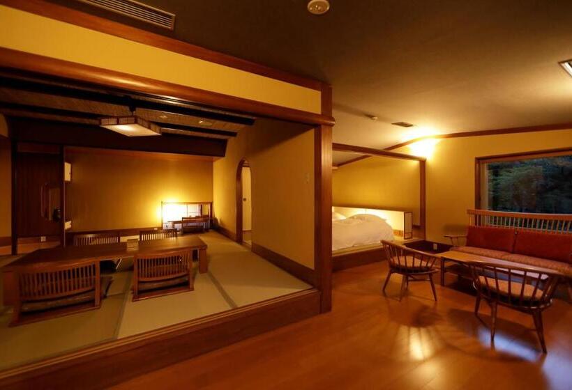 غرفة ديلوكس, Yukemuri No Yado Inazumi Onsen