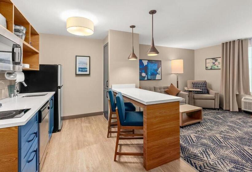 Номер Стандарт Кровать Кинг Адаптированный для Инвалидов, Candlewood Suites Sumner Puyallup Area, An Ihg