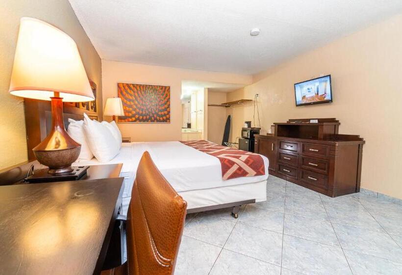 キングサイズベッドのデラックスルーム, Sevilla Inn Kissimmee  Near Disney