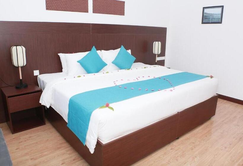 اتاق لوکس با چشم‌انداز دریا, Sealong Bay Zhongqi Conifer Hotel 海龙湾中启康年酒店