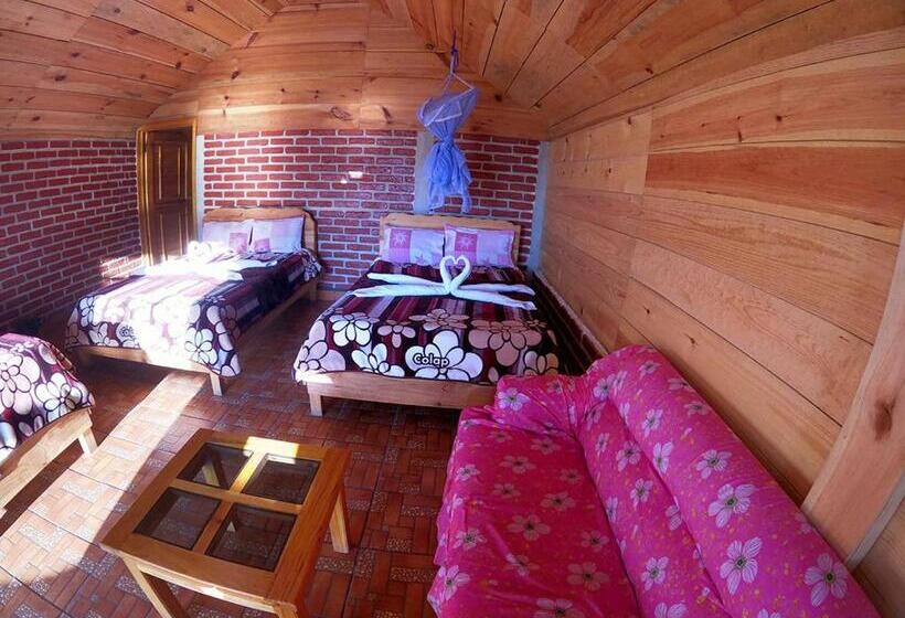 Economy Triple Room, Cabañas Paraiso Tziscao