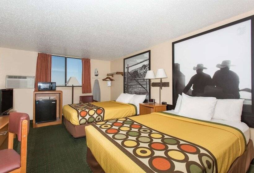 Номер Стандарт 2 Двуспальные Кровати, Super 8 By Wyndham Casper West By The River