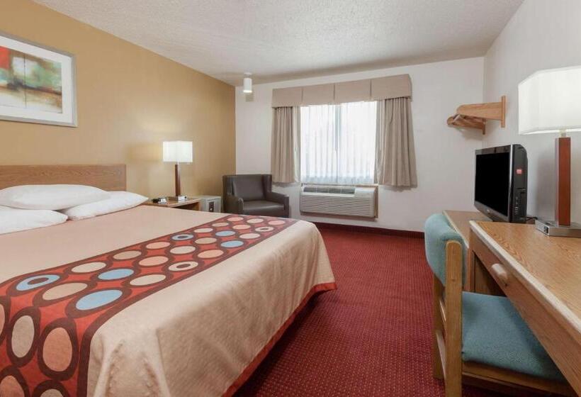 Chambre Standard Lit King Size Adaptée aux Personnes à Mobilité Réduite, Super 8 By Wyndham Grapevine/dfw Airport Northwest