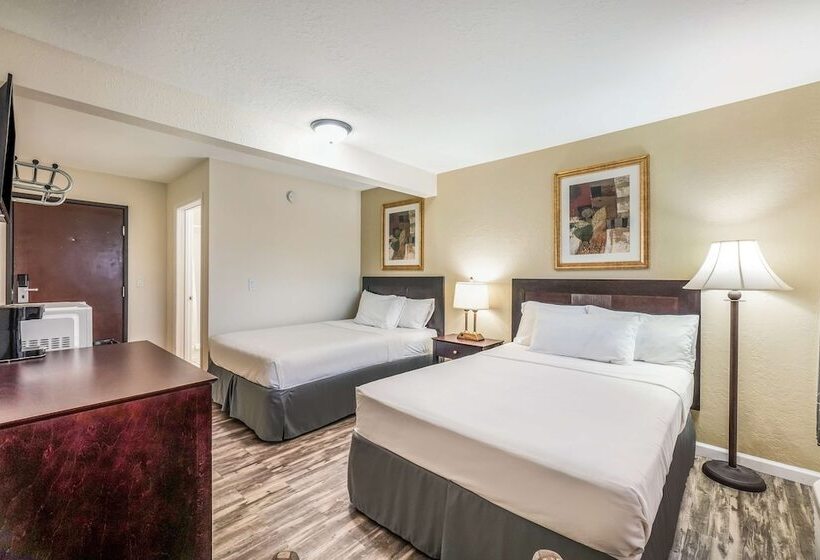 Номер Стандарт 2 Двуспальные Кровати, Americas Best Value Inn Marquette