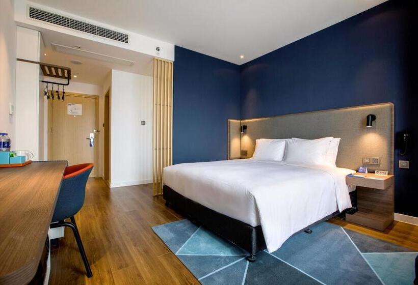 Quarto Estandar Cama King para Deficientes Físicos, Holiday Inn Express Zhangjiagang Free Trade Zone, An Ihg