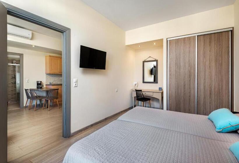 آپارتمان 1 خوابه با چشم‌انداز دریا, Icarus Apartments