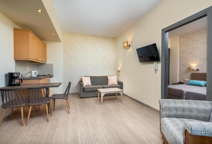 آپارتمان 1 خوابه با چشم‌انداز دریا, Icarus Apartments