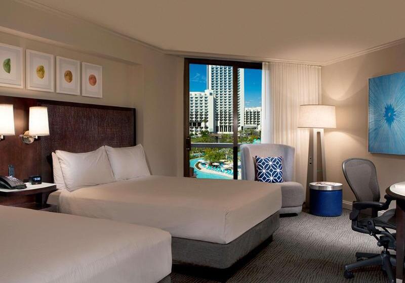 سوییت با چشم‌انداز استخر, Hilton Orlando Buena Vista Palace   Disney Springs® Area