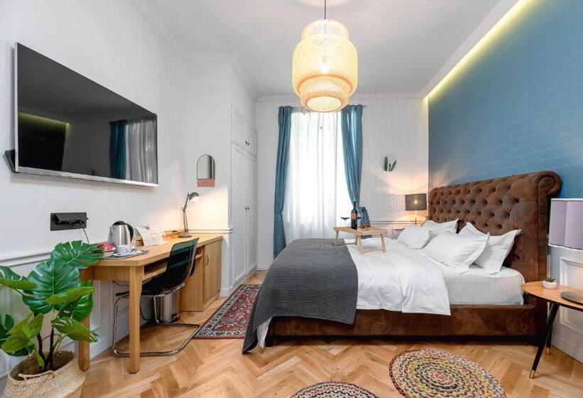 Номер Superior Кровать Кинг, Evala Luxury Rooms With Pool And Garden