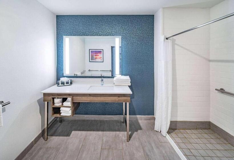 اتاق استاندارد با تخت بزرگ برای معلولان, La Quinta Inn & Suites By Wyndham Texas City I 45