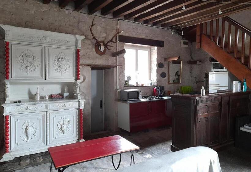 اتاق استاندارد با چشم‌انداز باغ, La Ferme De L Isle Et Sa Roulotte