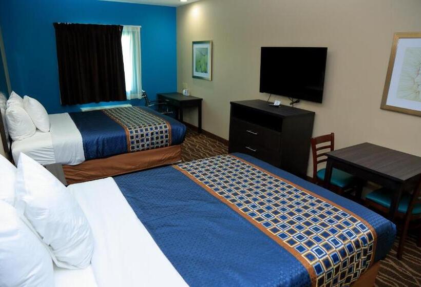 스탠다드 룸 퀸사이즈 침대, Americas Best Value Inn & Suites Prairieville