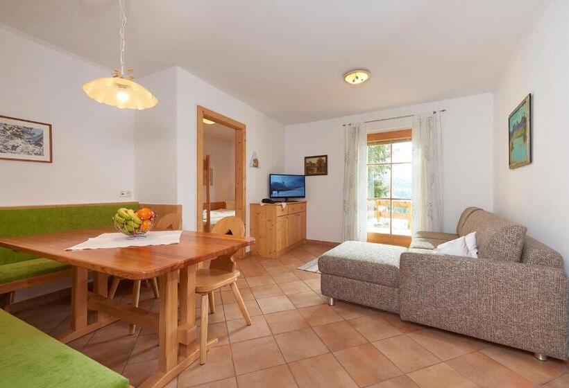 Апартаменты 2 Спальни с Балконом, Appartement Hotel Sonneck