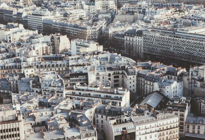 اتاق دلوکس با تخت کینگ و چشم‌انداز, Hyatt Regency Paris Etoile