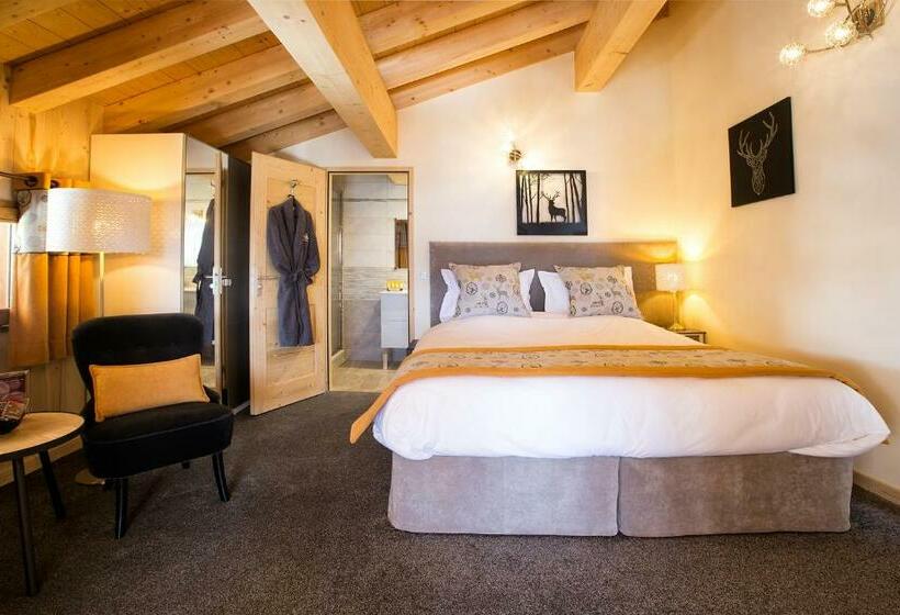 Номер Deluxe с Балконом, Chalet L’aiglon
