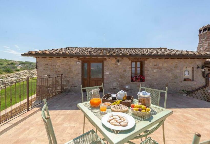 テラス付き１ベッドルームアパートメント, Agriturismo Casa Vecchia