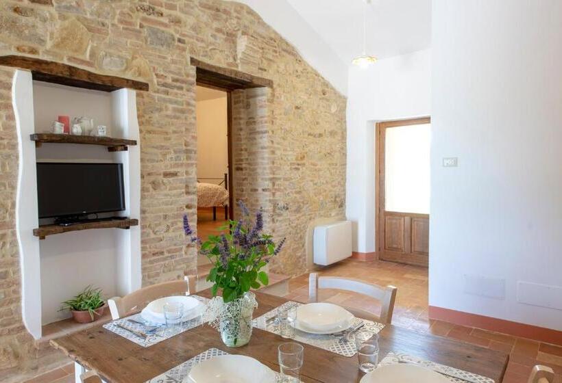 テラス付き１ベッドルームアパートメント, Agriturismo Casa Vecchia